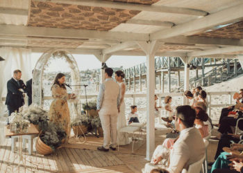 boda intima en la playa