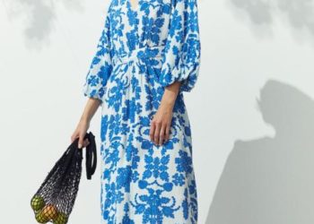 Queremos y necesitamos este vestido midi de H&M que es perfecto para rejuvenecer los 50 con un look primaveral