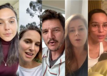 Video: De Gal Gadot a Natalie Portman: famosos en cuarentena se unieron para cantar “Imagine”