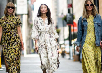 Siete vestidos midi perfectos para volver a la oficina con estilo