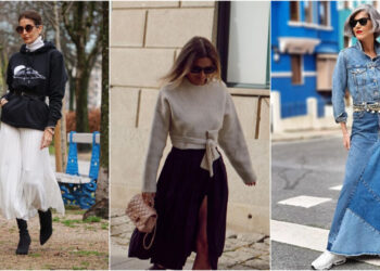 Así se llevan las faldas largas esta primavera: seis claves para coordinar
