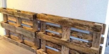 Ideas para crear estanterías con palets