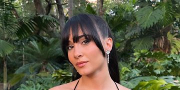 el estilismo de Aitana en la boda de Lele Pons