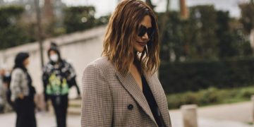 El abrigo con estampado de cuadros que añadirás a tu lista del Black Friday