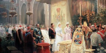 El vestido de novia de Victoria Eugenia que acabó manchado de sangre