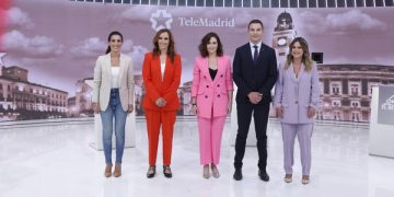 el estilo de las candidatas en el debate de Telemadrid