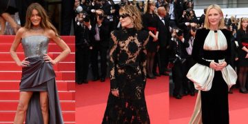 famosas con más de 50 años que arrasan en Cannes con escotes, transparencias y aberturas de vértigo