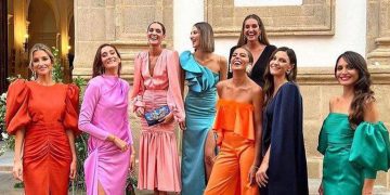 Los colores más usados para vestir en una boda